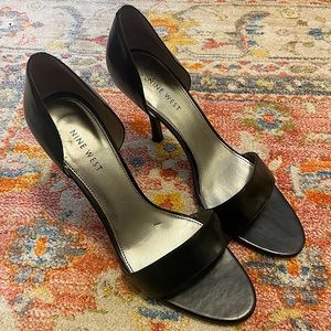 Nine West Leather Heeled Sandals